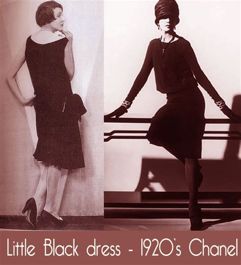 coco chanel little black dress 1920